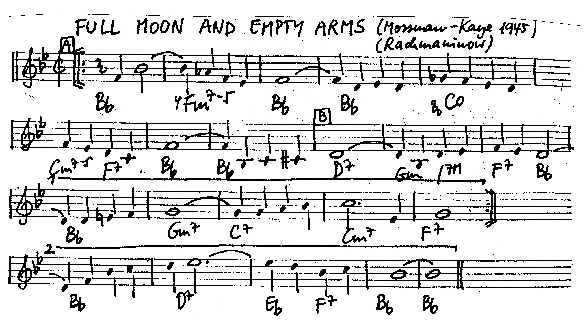 full moon and empty arms leadsheet – book us for your next 20s or gatsby event